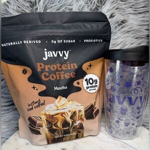 Javvy Protein Coffee Mocha with Tumbler